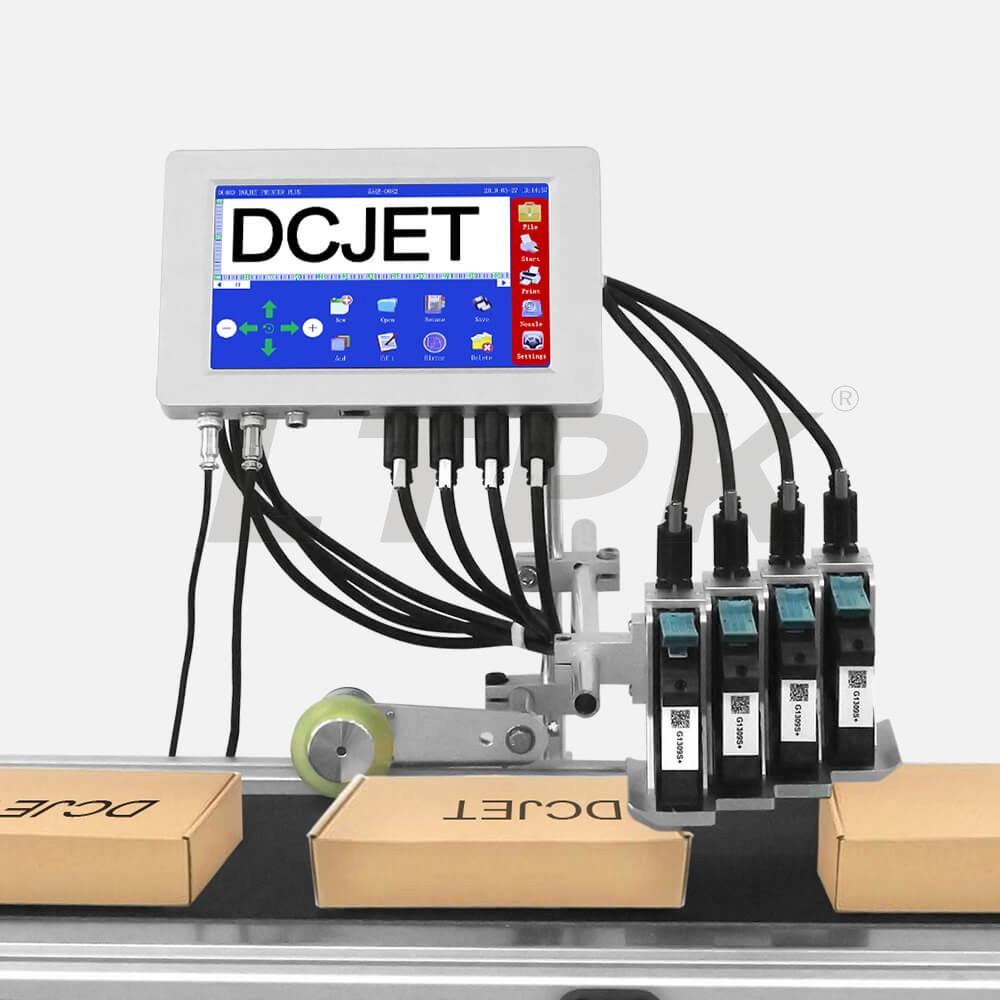 LTPK 400-Plus  Inkjet Variable Data Printing Machine Online Batch Code Expiry Date Printer for Bag Can Tin Metal