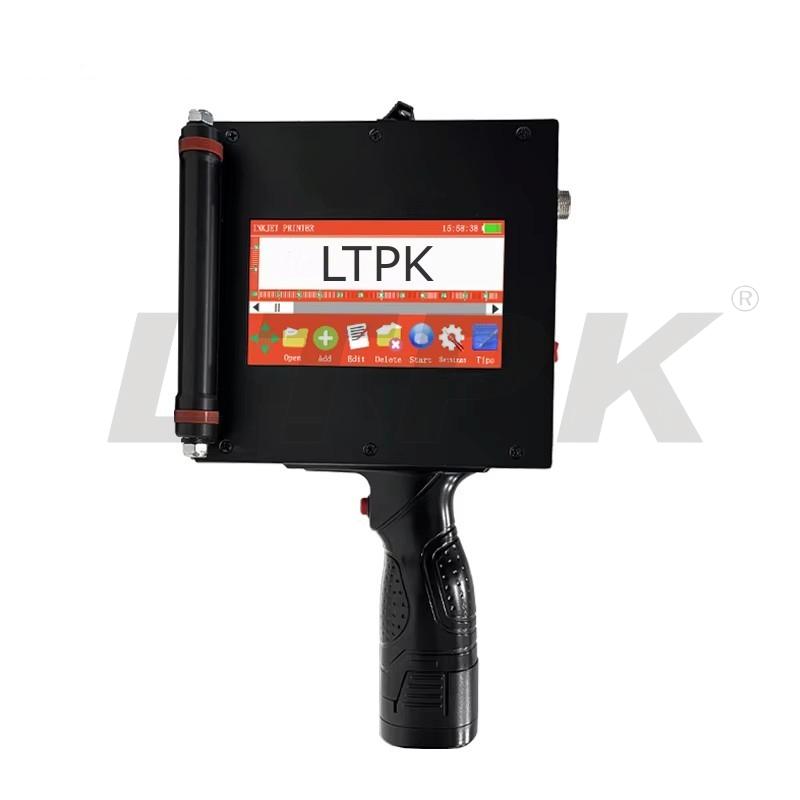 LTPK 730-Plus Handheld Inkjet Printer for Date Logo Printing Qr Coding Characters Printing