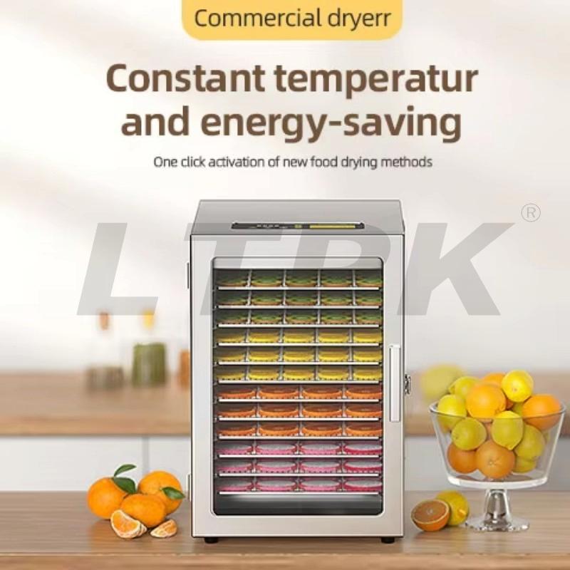 LTPK LT-22 Food Grade Small Kitchen Home Use Household Food New Internal Circulation Heating Fruit Dehydrator Drying Machine