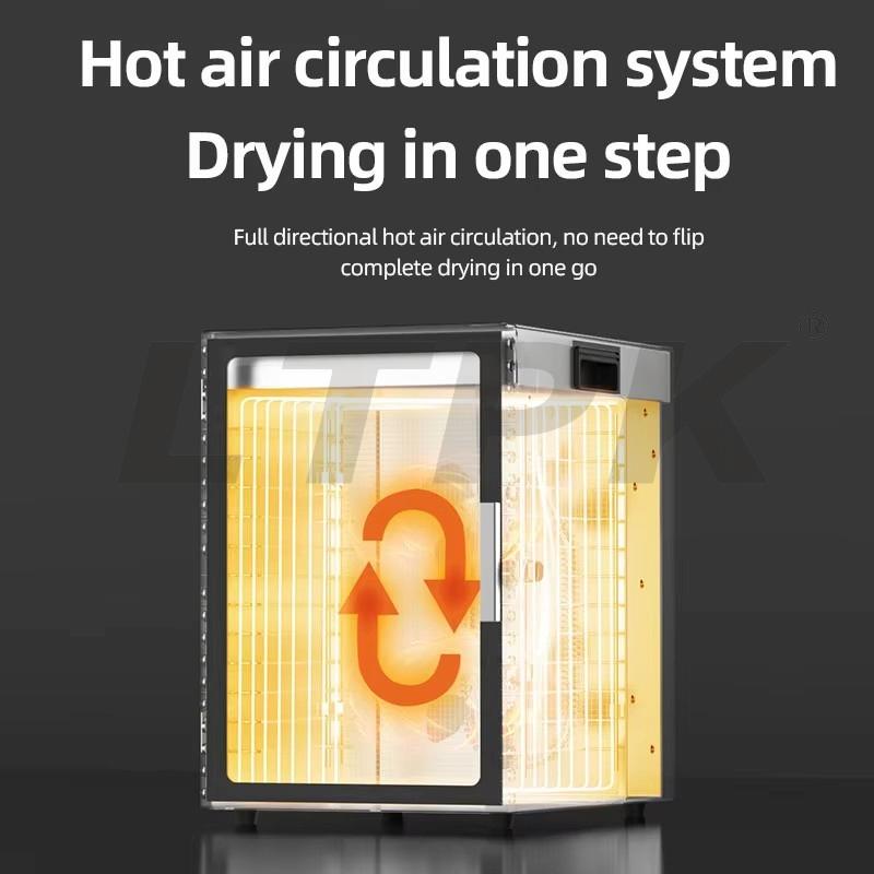 LTPK LT-22 Food Grade Small Kitchen Home Use Household Food New Internal Circulation Heating Fruit Dehydrator Drying Machine