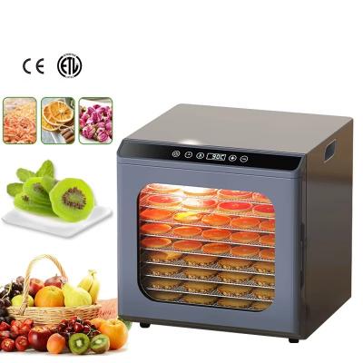 LTPK LT-001 10 Trays Seafood Dehydrated Food Machine Vegetable Meat Beef Fruit Dryer Homeuse Food Dehydrator