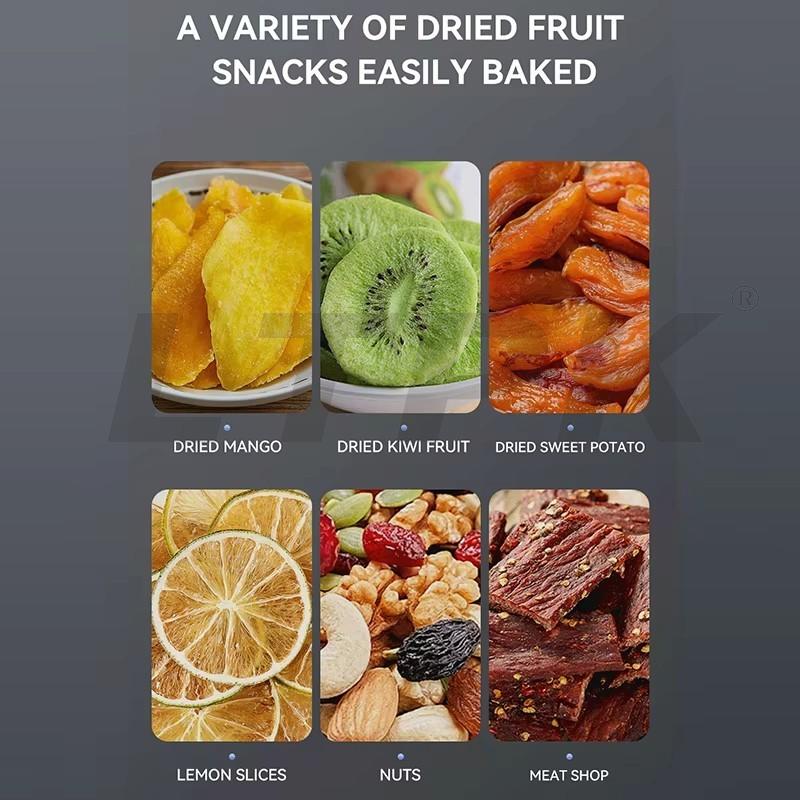 LTPK  LT-73 New 80-layer Large Capacity Fruit Drying Machine Commercial Digital Control Food Dehydrator Fruit Vegetable and Meat