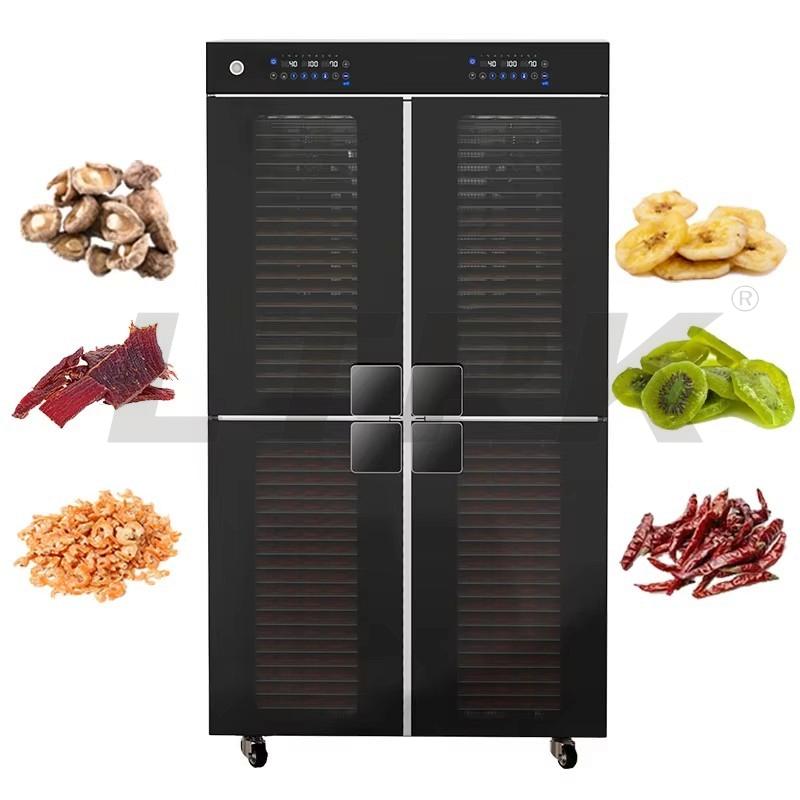 LT-249 80 Trays Touchscreen Version Internal Circulation Heating Meat Dryer High Quality 80 Layers Industrial Fruits Vegetables Food Dehydrator