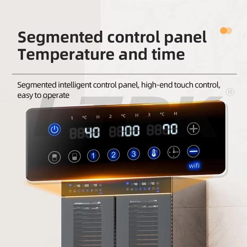 LT-249 80 Trays Touchscreen Version Internal Circulation Heating Meat Dryer High Quality 80 Layers Industrial Fruits Vegetables Food Dehydrator