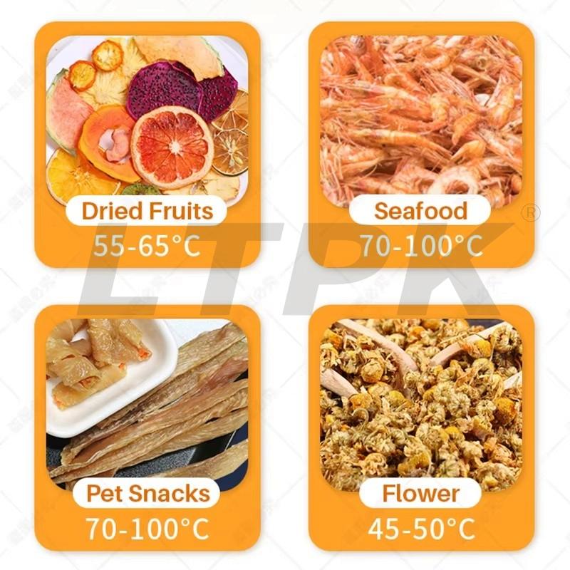LTPK LT-32 Digital Commercial Food Dehydrator 22-Layer Commercial Vegetable Dryer Machine Fruit Dehydration Machinery
