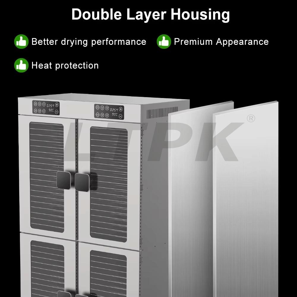LTPK LT-051 96 Layers Food Dehydrator for Fruit and Vegetable Drying Machine with CE
