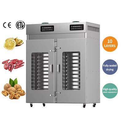 LTPK LT-172 High Quality Fruit and Vegetable Drying Machine Segmental Temperature Control Commercial 30 Tray Food Dehydrator