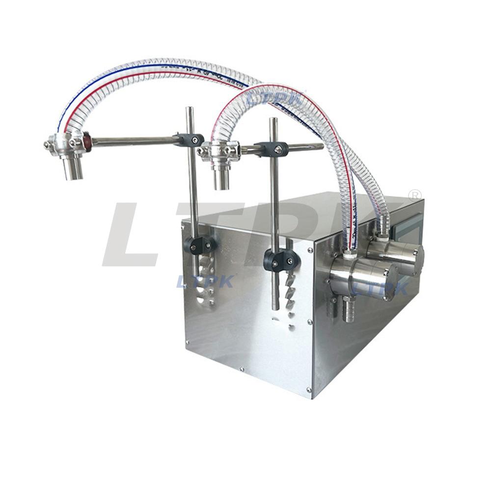 LTPK LT-G25B-1 Semi automatic double head magnetic pump filling machine
