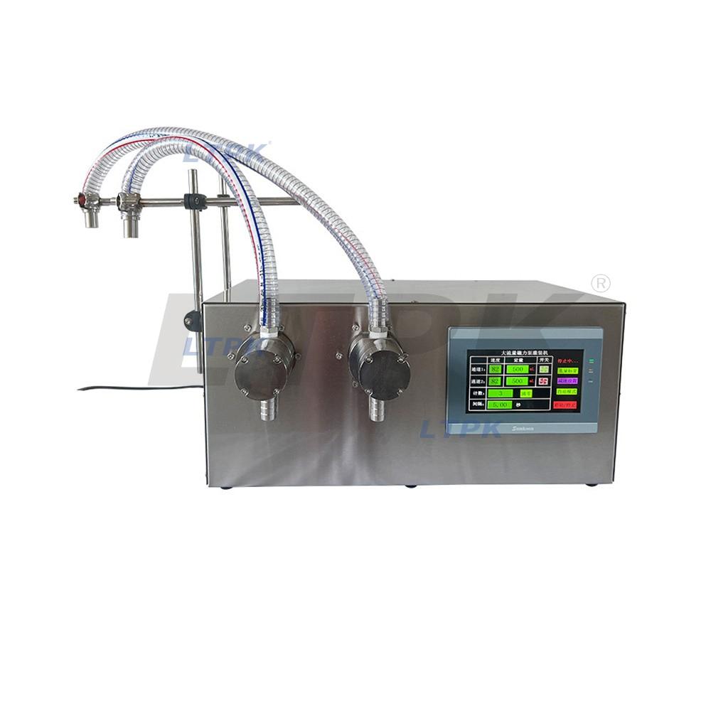 LTPK LT-G25B-1 Semi automatic double head magnetic pump filling machine