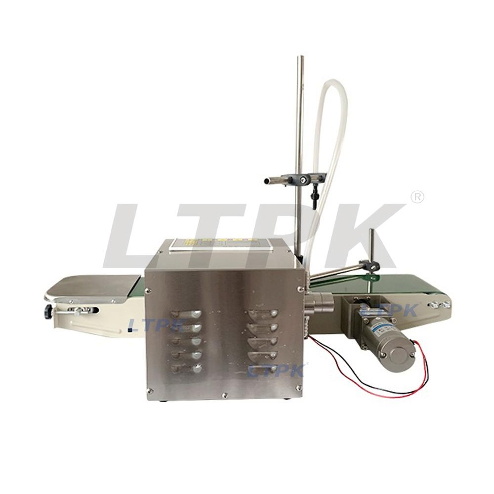 LTPK LT-LS25A Semi automatic single head magnetic pump filling machine with conveyor