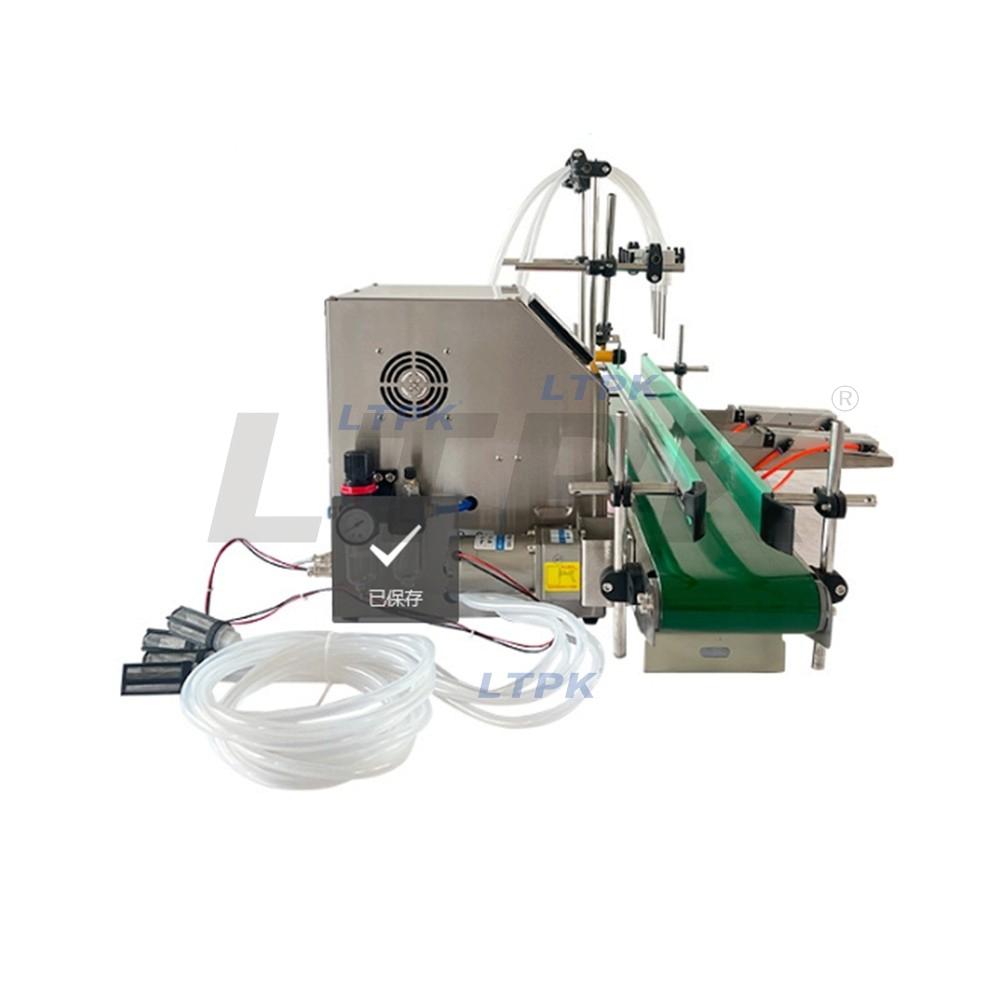LTPK LT-LS31D Desktop four head diaphragm pump assembly line filling machine