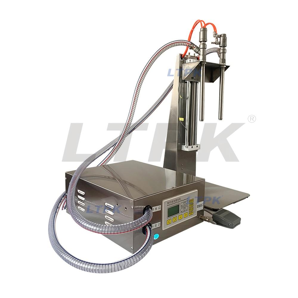 LTPK LT-SJ41B Semi automatic double head filling machine with lifting head