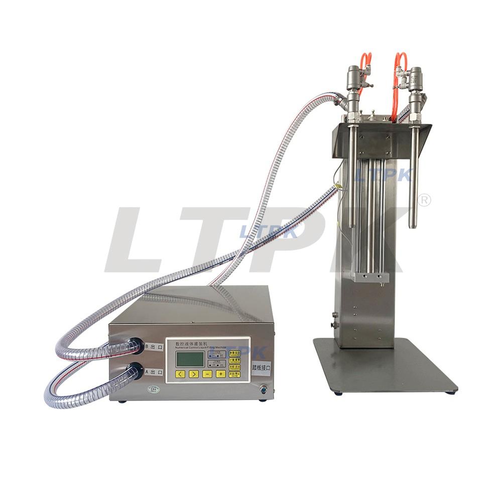 LTPK LT-SJ41B Semi automatic double head filling machine with lifting head