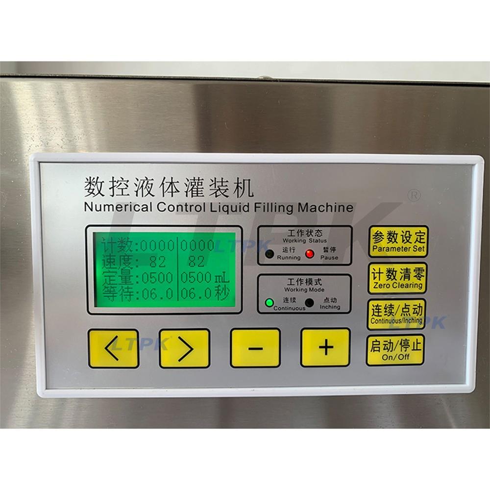 LTPK LT-SJ41B Semi automatic double head filling machine with lifting head