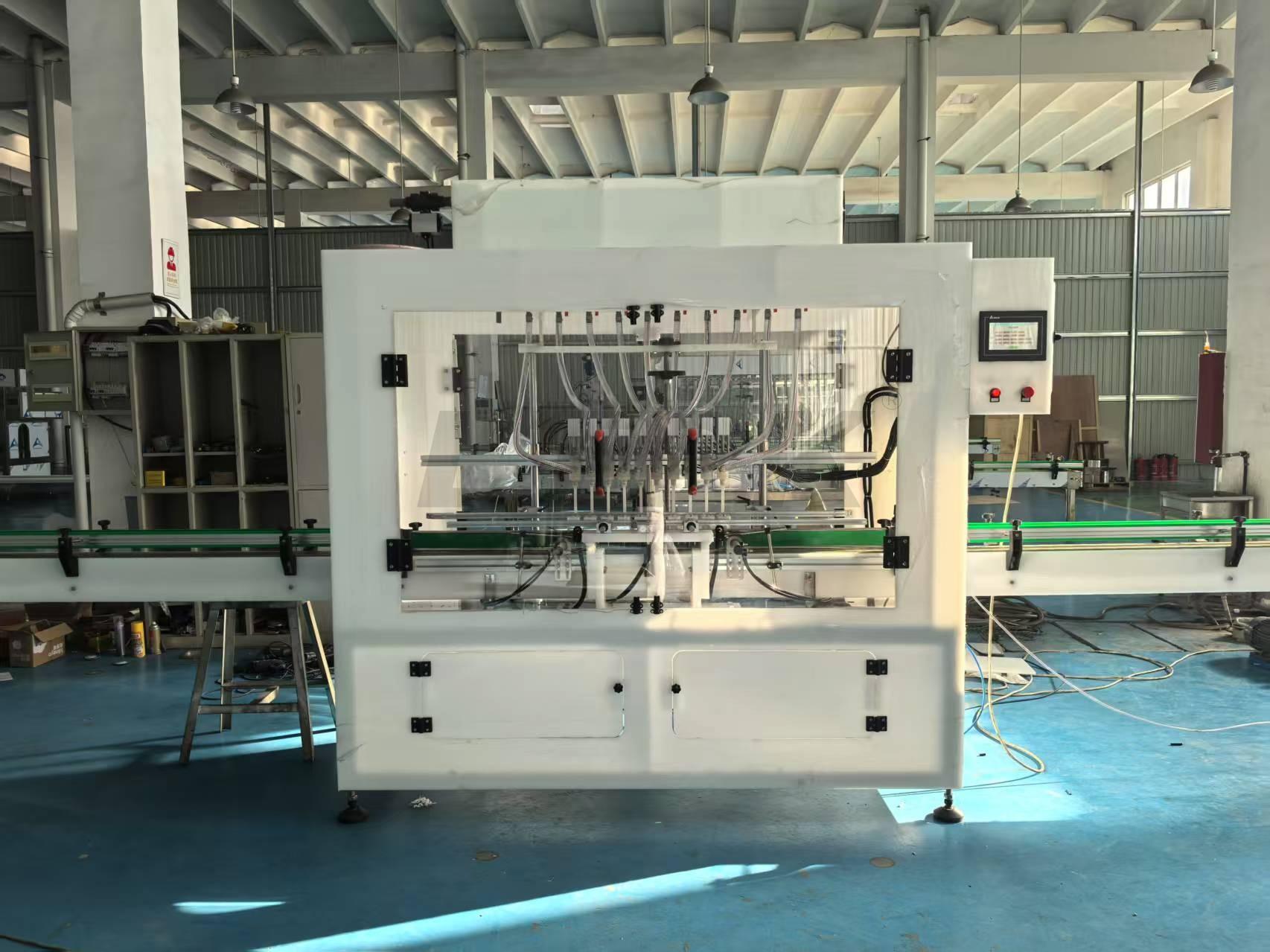 LTPK LT-CR10 Automatic Plastic Bottle 10 Heads Anti-corrosion Hcl Acid Chemical Corrosive Liquid Filling Machine