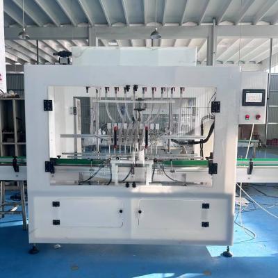 LTPK LT-CR10 Automatic Plastic Bottle 10 Heads Anti-corrosion Hcl Acid Chemical Corrosive Liquid Filling Machine