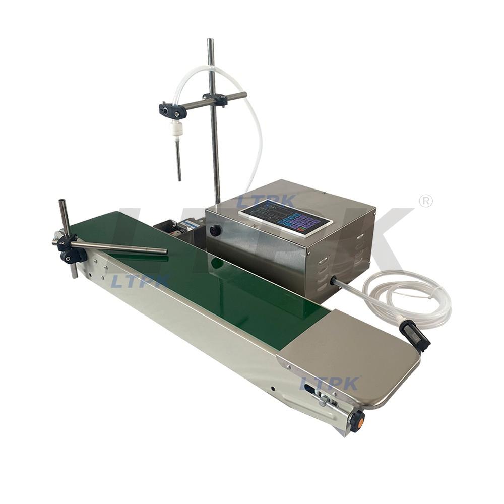 LTPK LT-LS11A Semi automatic single head filling machine with conveyor