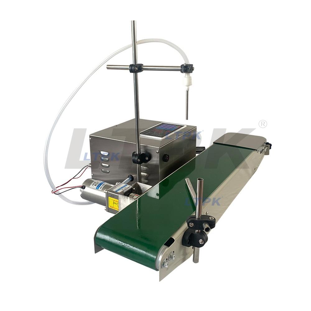 LTPK LT-LS11A Semi automatic single head filling machine with conveyor