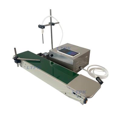 LTPK LT-LS11A Semi automatic single head filling machine with conveyor