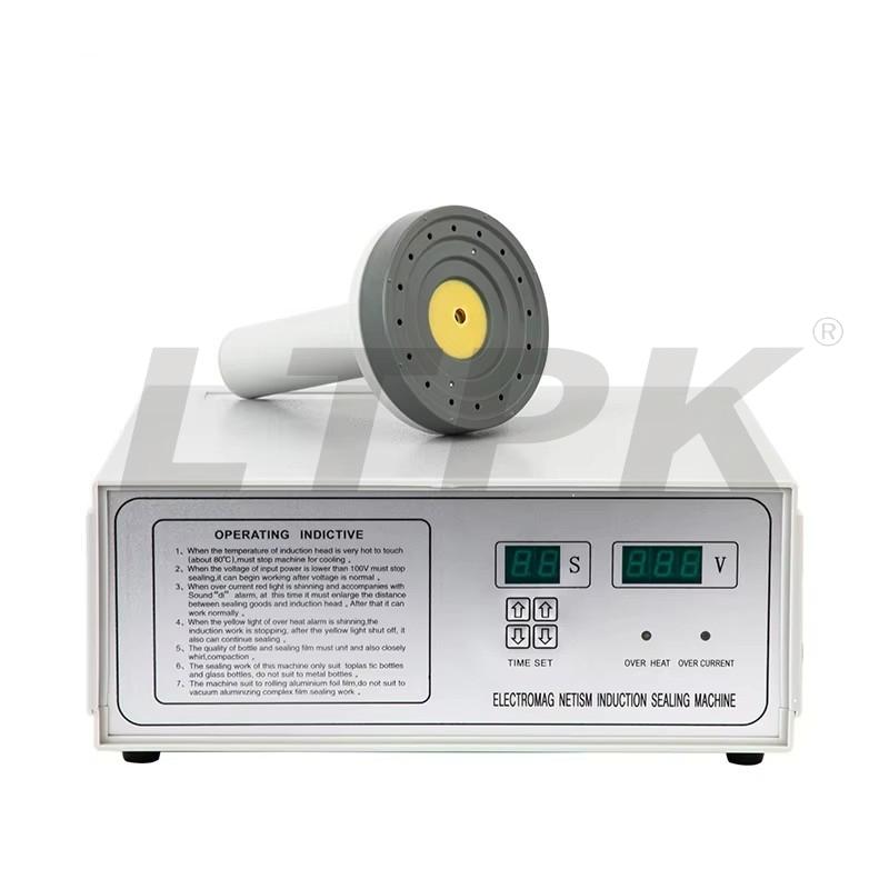 LTPK DGYF-500A 20-100mm Hand-held aluminum foil sealer can packaging machine for Cup