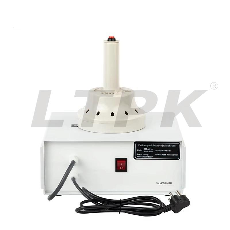 LTPK DGYF-600C 50-130mm  Semi-automatic electromagnetic induction aluminum foil sealing machine for plastic bottles