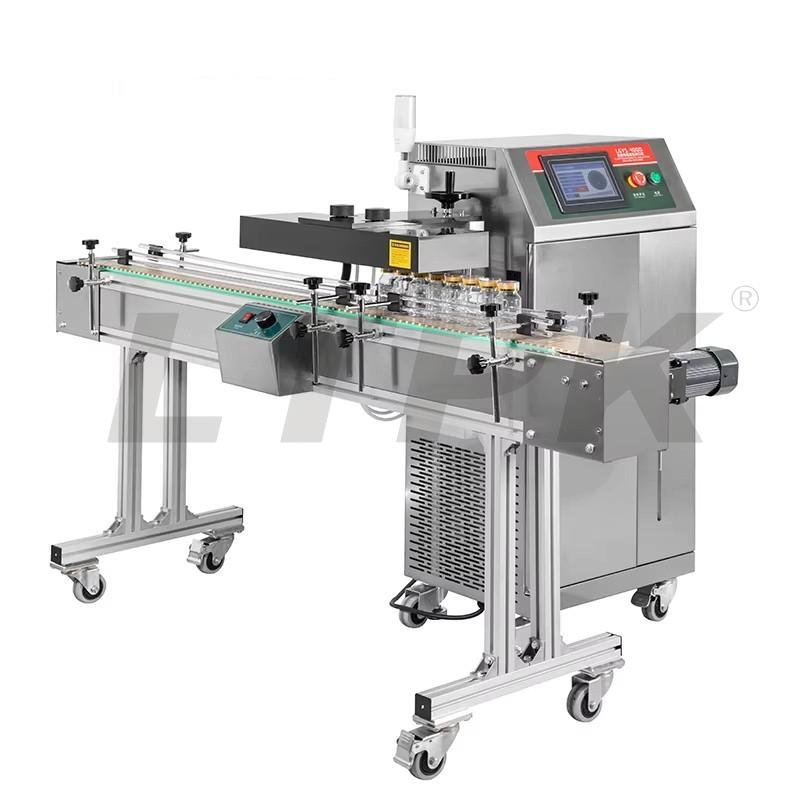 LTPK LGYS-4000 Automatic electromagnetic induction sealing machine touch screen version of water-cooled aluminum foil sealing machine