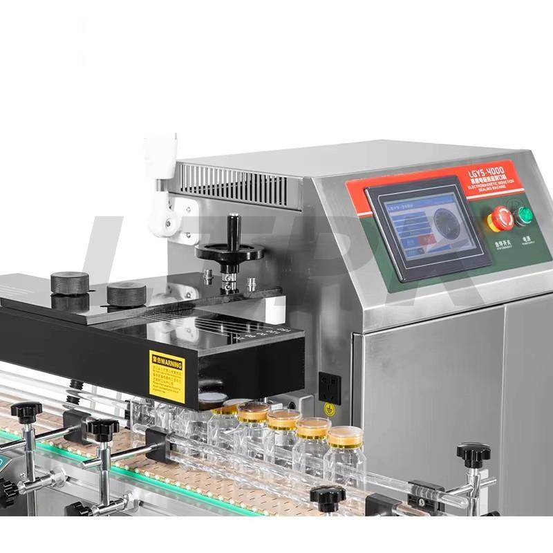 LTPK LGYS-4000 Electromagnetic induction continuous sealing machine For Pesticide Bottle