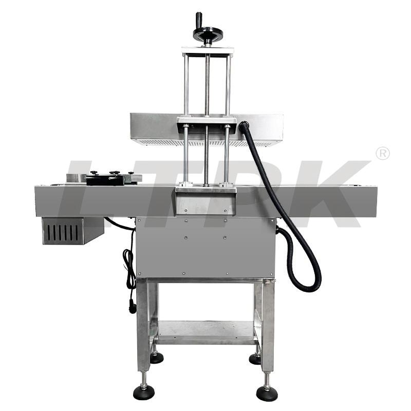 LTPK LGYF-1900 Automatic Aluminum induction sealing machine Air-Cooled Continuous Induction can sealing machine