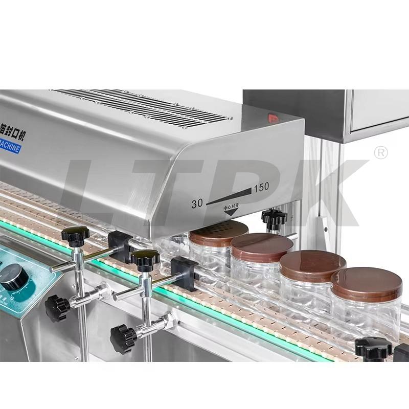 LTPK LGYF-2200A 20-60mm Automatic High-speed Continuous Electromagnetic Induction Foil Sealing Machine for Commercial Factory Filling