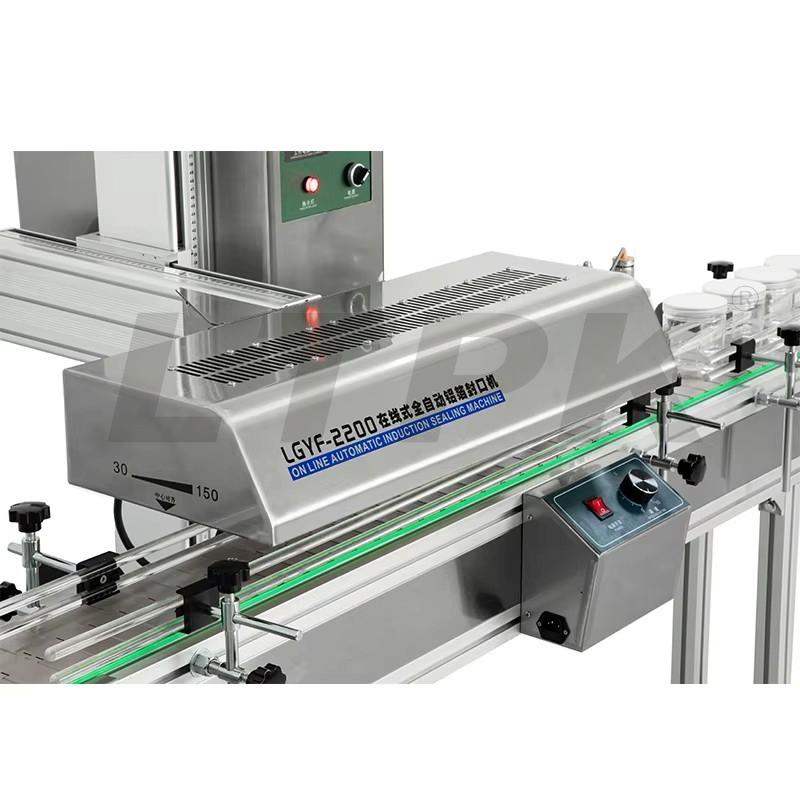LTPK LGYF-2200B 30-150mm sealing range Aluminum foil sealing machine factory commercial model assembly line