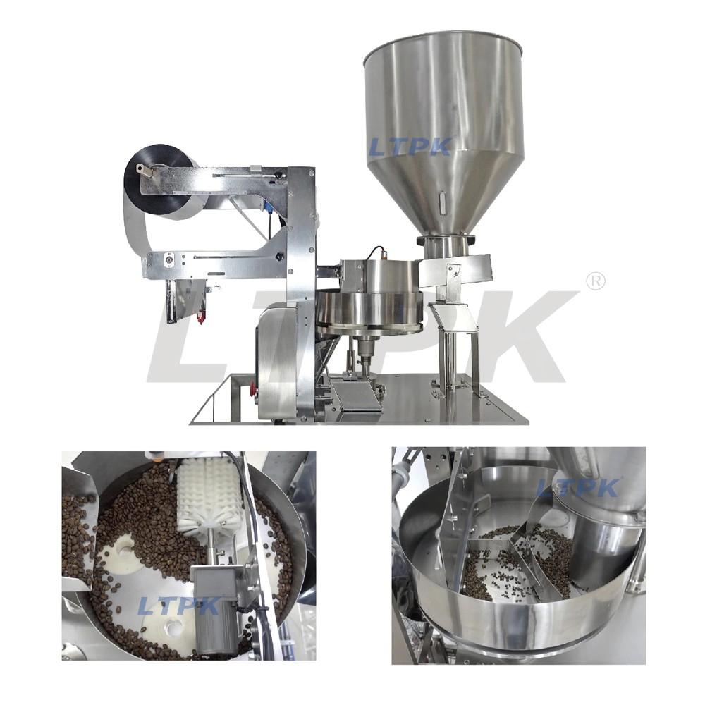 LTPK LT-YS65XK Automatic Vertical Powder Packing Machine Milk Powder Sugar Tea Bag Coffee Packaging Machinery