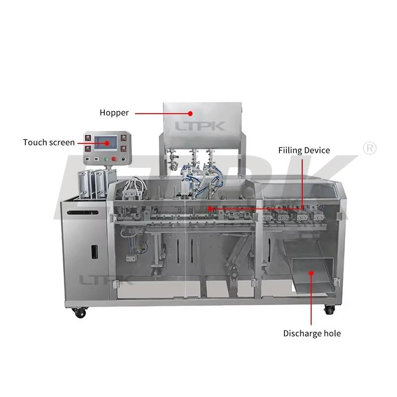 LTPK LT-YS-SP130S Automatic Bag Packaging Machine Detergent Beverage Tomato Sauce Liquid Packing Machines