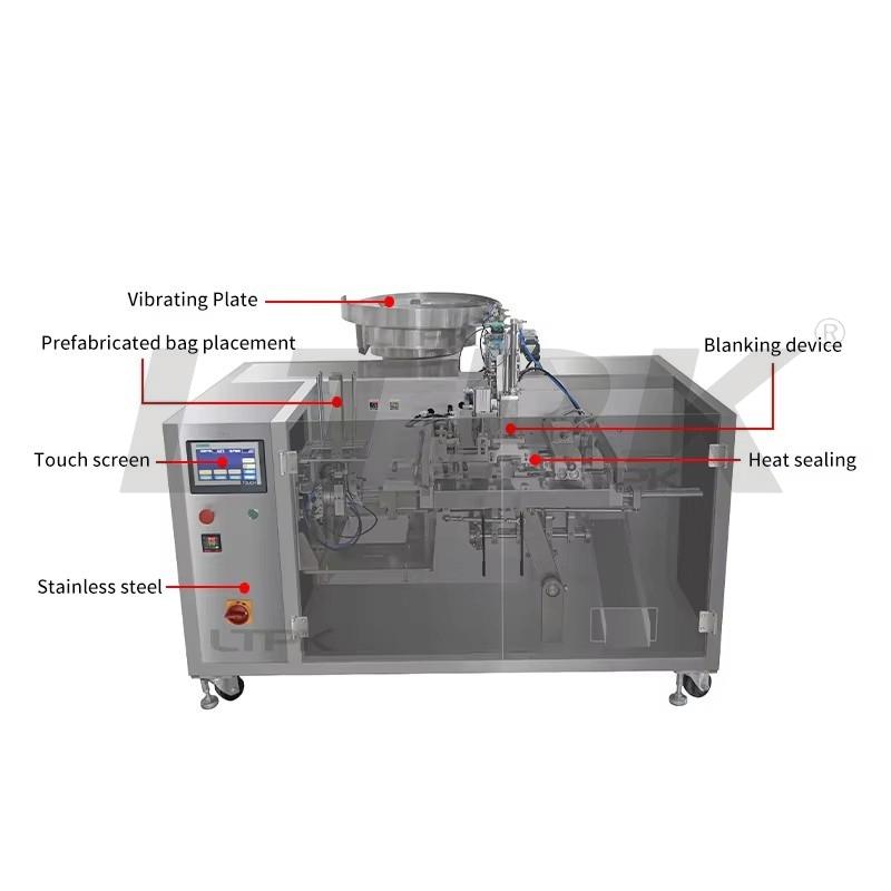 LTPK LT-YS-SP100 High Speed Automatic Triangle Organic Tea Bag Packing Machine Nylon Tea Bag Packing Machine
