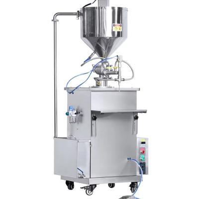 LTPK LT-GMD Semi-automatic Wax Candle Water Circulation Heasting Constant Temperature Sauce Bottle Mixing Filling Machine