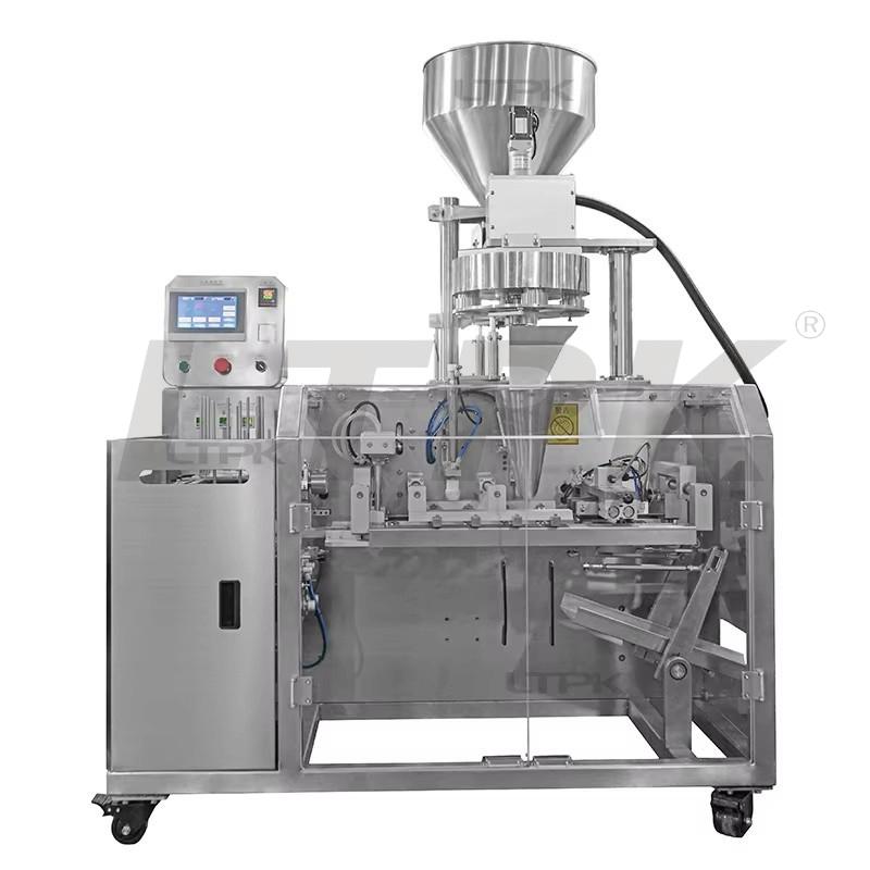 LTPK LT-YS-SP160K Full Automatic Premade Stand up Zipper Bag Doypack Punch Animal Feed Powder Particles Packing Machine