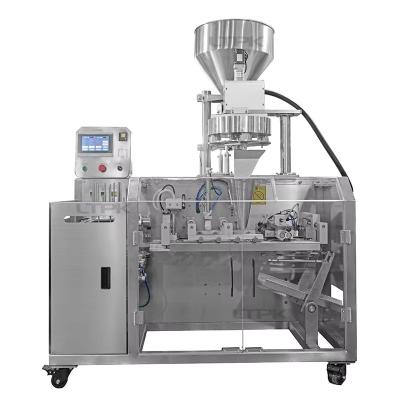 LTPK LT-YS-SP160K Full Automatic Premade Stand up Zipper Bag Doypack Punch Animal Feed Powder Particles Packing Machine