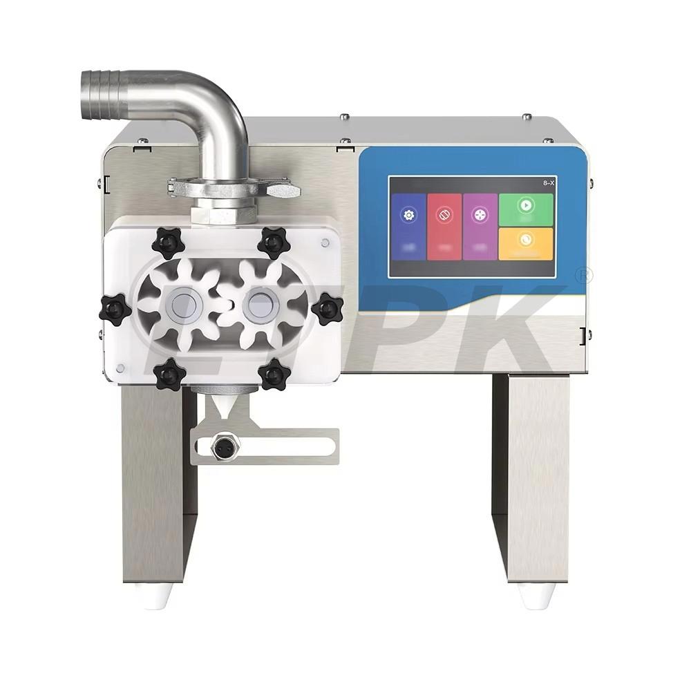 LTPK 8-X-1 5g-2000g capacity gear pump industrial filling machine for honey & viscous liquids