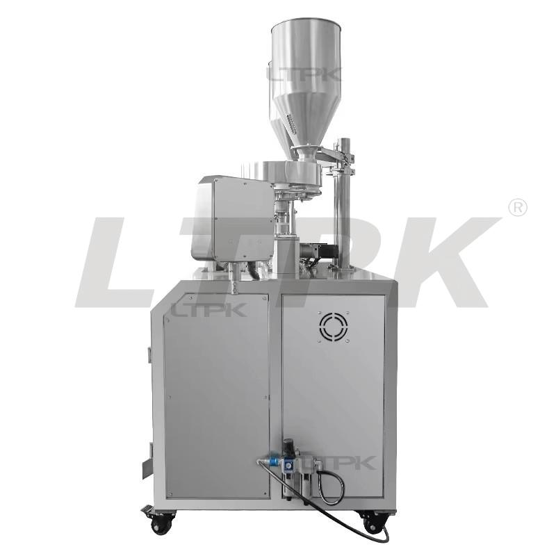 LTPK LT-YS-SP150S Automatic Snack Pet Food Granule Nut Flatpack Dual-station Filling Pouching Machine for Granular Products