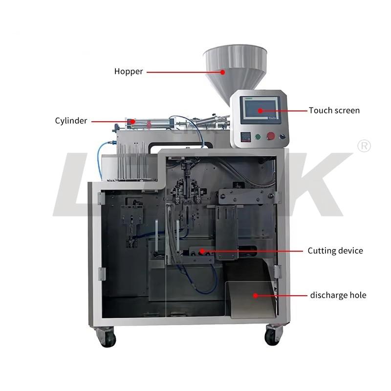 LTPK LT-YS-SP200J Automatic Packaging of Granules Powders Liquids Sauces Bag - Feeding Sauce Liquid Filling Packaging Machine