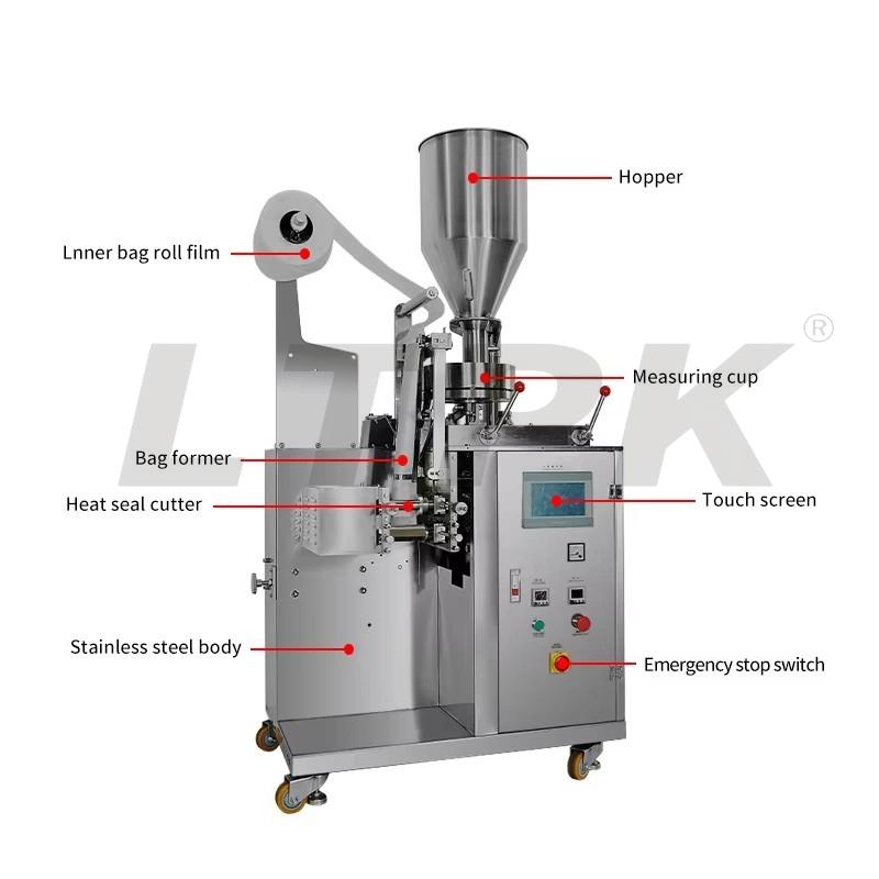 LTPK LT-YS10 New generation tea bag packing machine with thread 