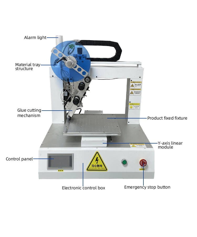 LTPK LT-TJ300 Desktop Double Sided Tape Pasting Machine 