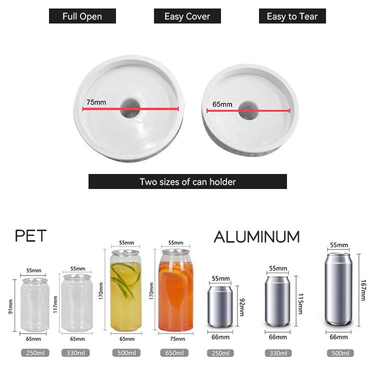 LTPK LT-FGJ-100D Commercial Milk Tea Beer Sealing Machine Sealing Beverage Cake Aluminum Can Packing Machine
