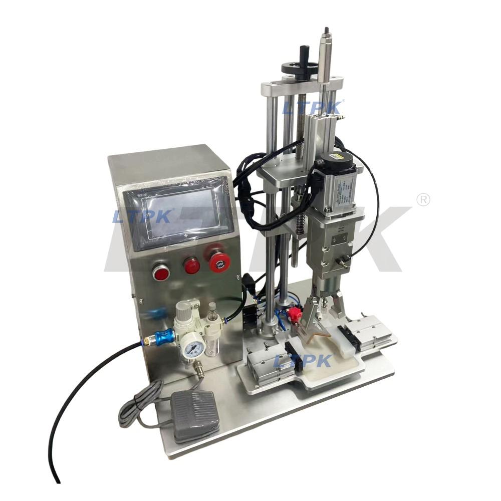 LTPK LT-PTC40 Semi-automatic pneumatic two-claw cap screwing machine