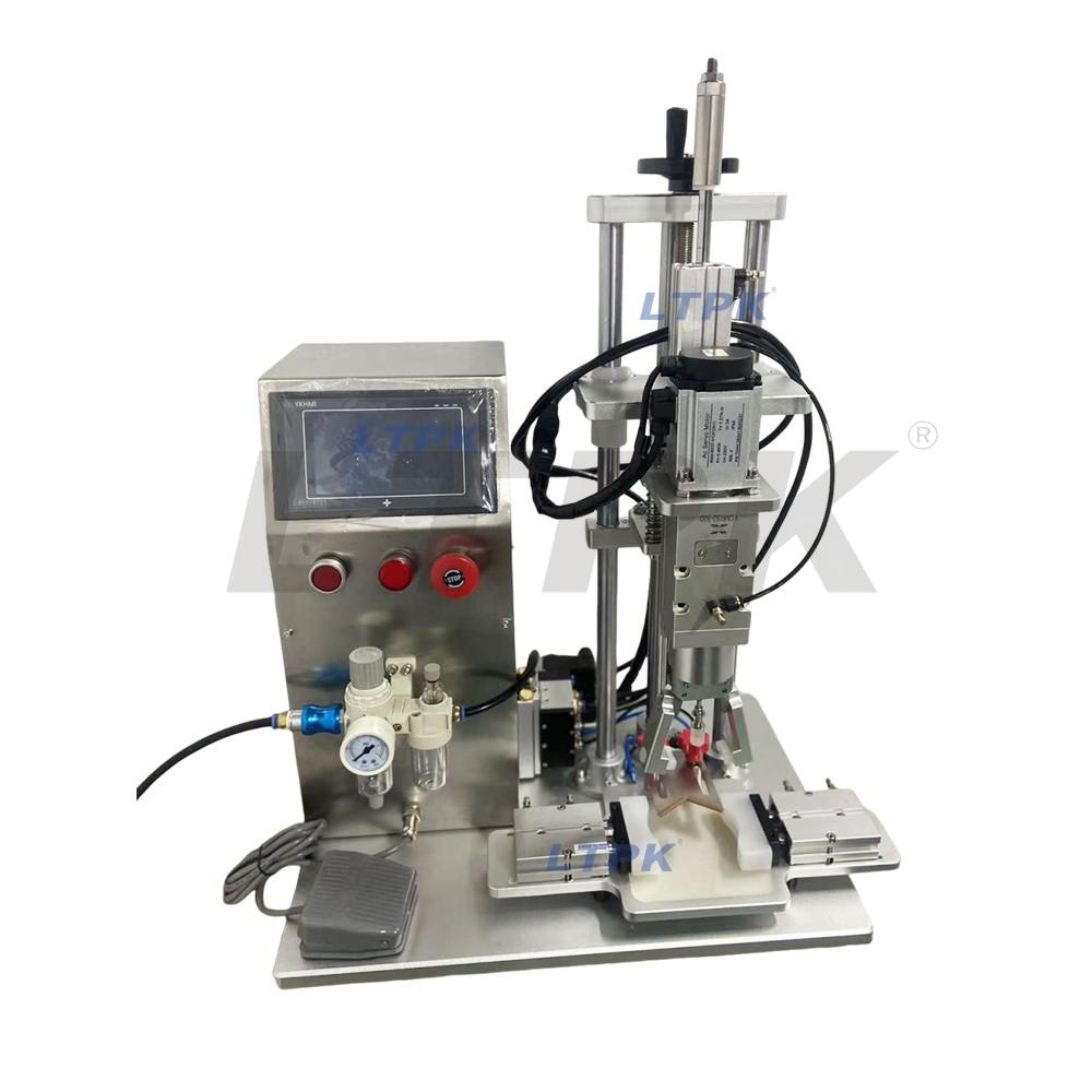 LTPK LT-PTC40 Semi-automatic pneumatic two-claw cap screwing machine