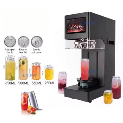 LTPK LT-FGJ-100D-25 Automatic no rotating can sealing machine