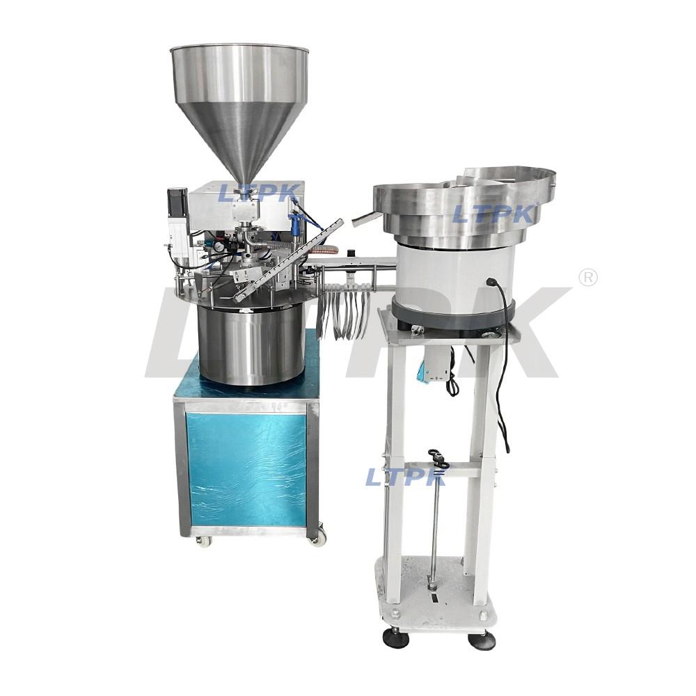 LTPK LT-LD03 Automatic tabletop stand-up pouch filling and capping machine