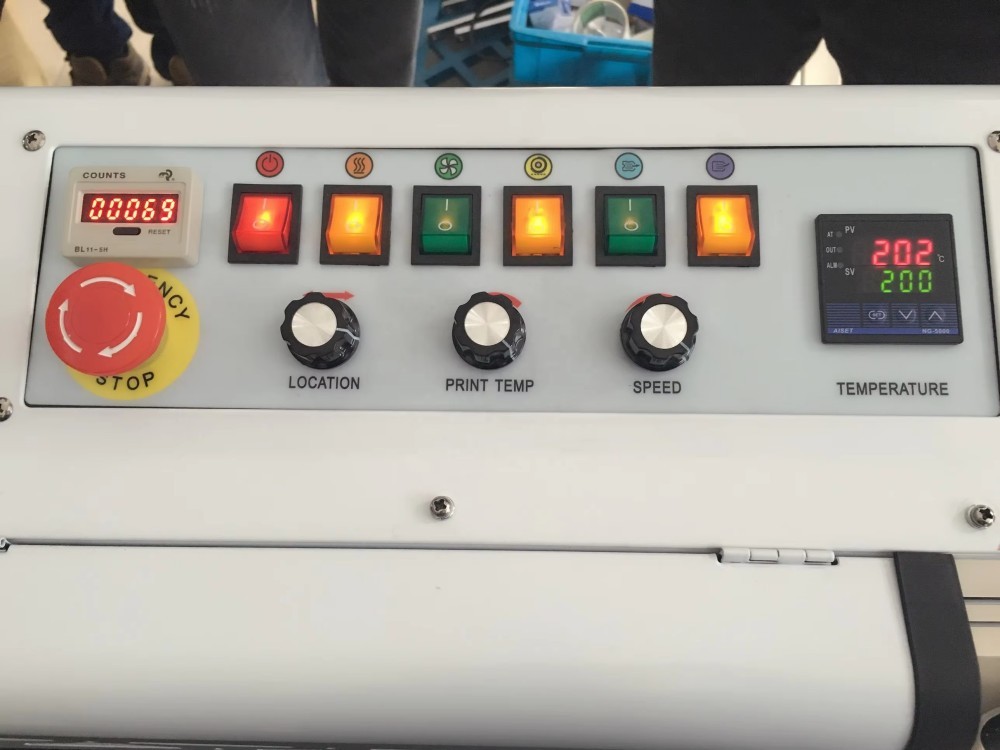 LTPK LF1080B Continuous air Suction and Gas Flushing Band Sealer Vacuum Inflating Bag Sealing Machine with Solid Ink Code Printer