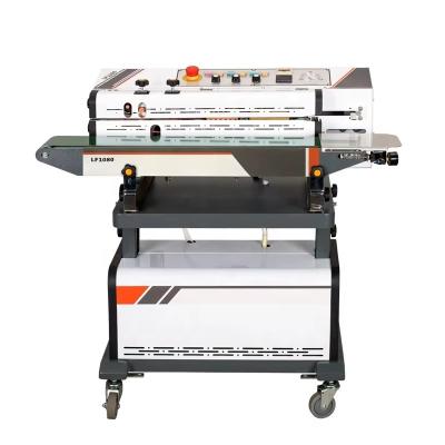 LTPK LF1080B Continuous air Suction and Gas Flushing Band Sealer Vacuum Inflating Bag Sealing Machine with Solid Ink Code Printer