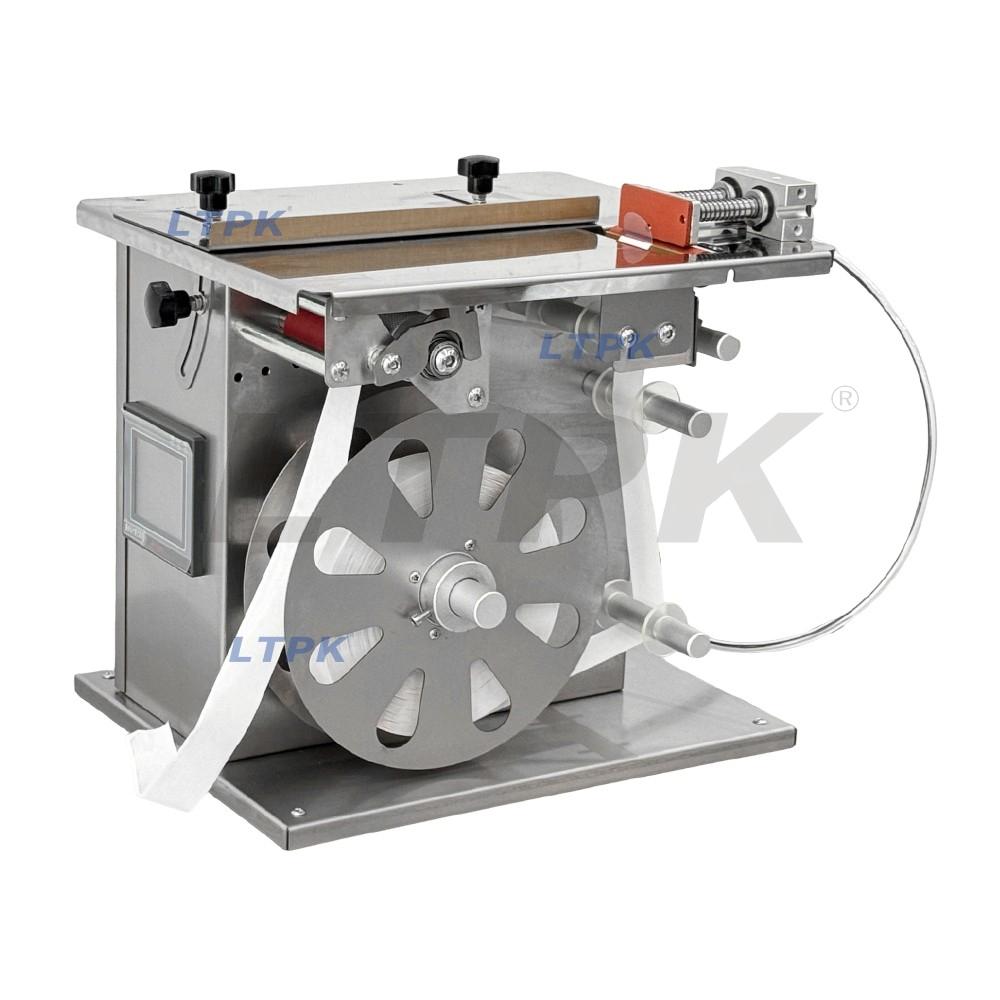 LTPK LT-CL10 Semi automatic corner sealing and labeling machine