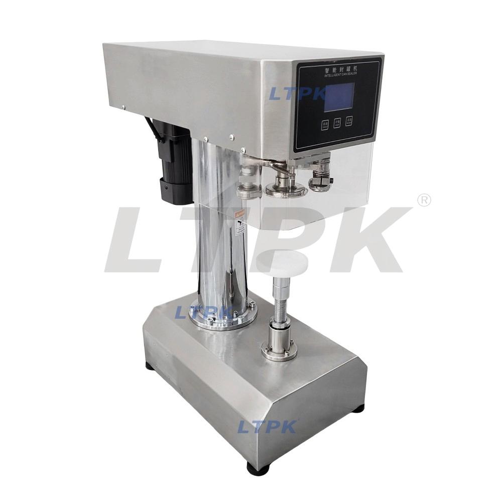 LTPK CS--A180S Desktop intelligent no rotating stainless steel can sealing machine